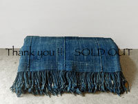 藍染手織布 (古布)