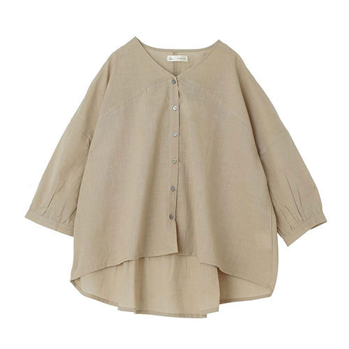 KLクロスギャザーヨークシャツ