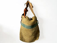 麻袋革ショルダー