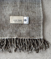 ヤク手織りショール