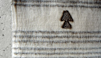 ヤク手織りショール