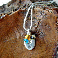 カレンsilver & 天然石 (1)