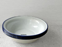 タイの琺瑯ボウル (M)