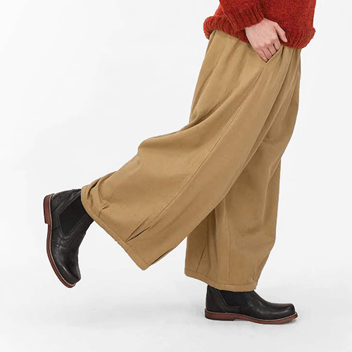 CHウラネルツイルタックパンツ