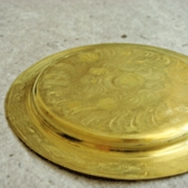 真鍮コースター