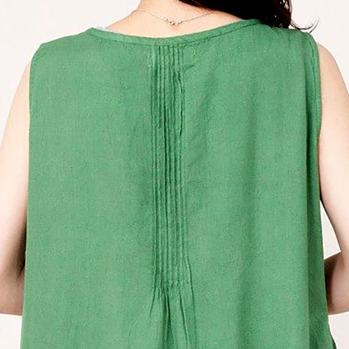 HCノースリーブピンタックOP