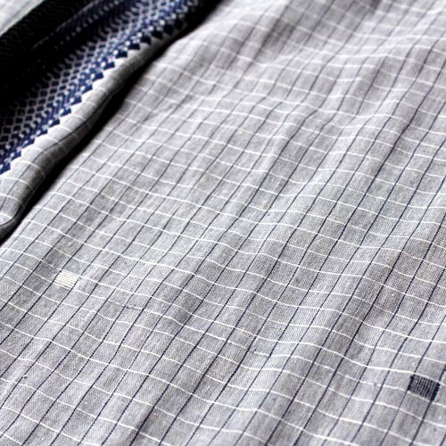 ジャガードジャムダ二ショール (オーガニックコットン)