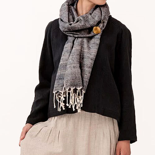 ヘリンボーンエリシルクショール