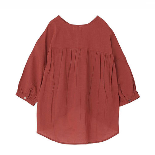 KLクロスギャザーヨークシャツ